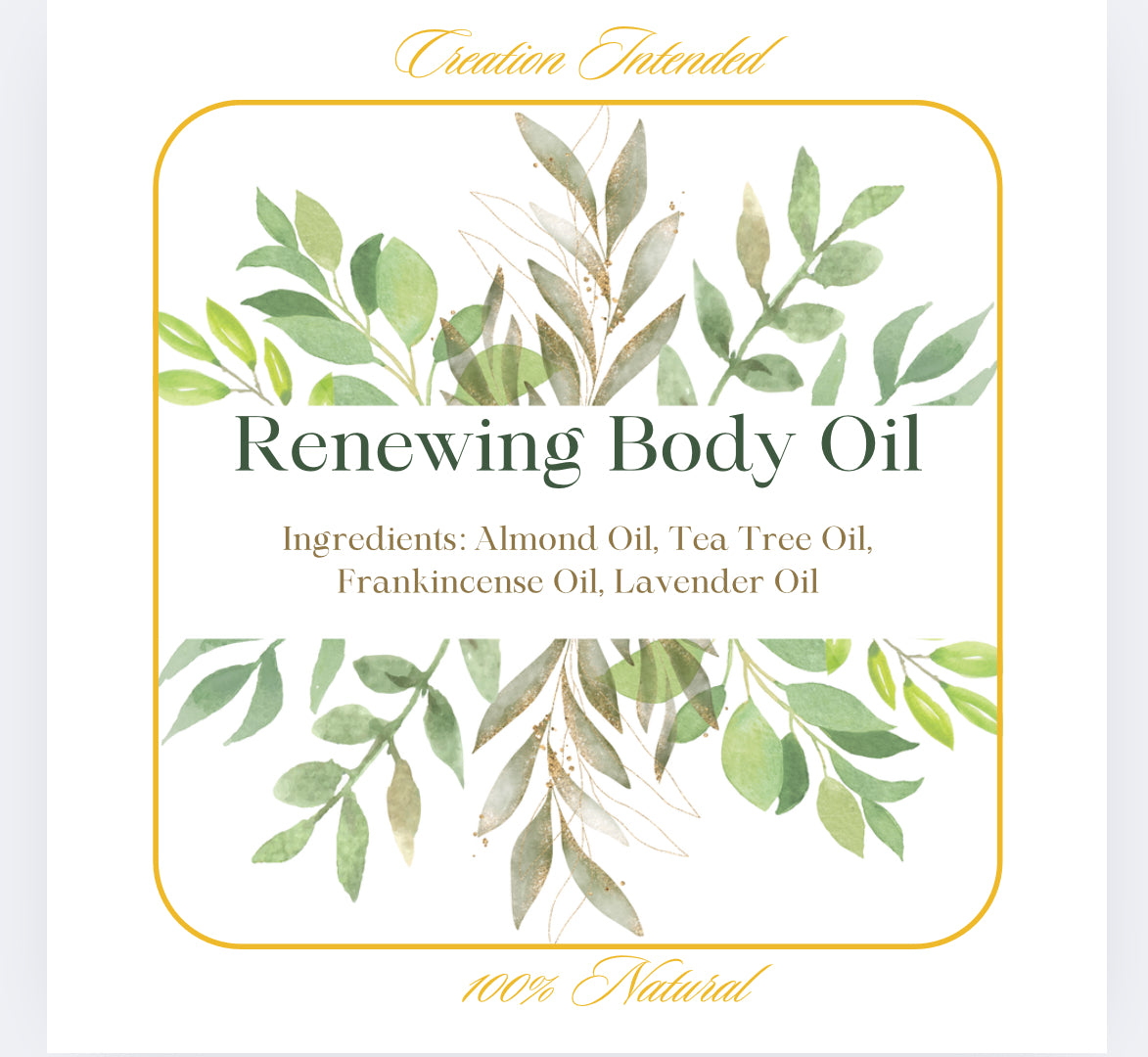 Renewing Body Oil